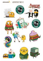 Фотография Стикер лист Stickerlab - Adventure time #2 [=city]