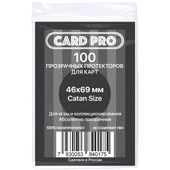 Фотография Протекторы Card Pro Catan size 46х69мм (100 шт.) [=city]