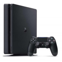 Фотография Игровая приставка Playstation 4 slim 500Gb Черная б/у [=city]